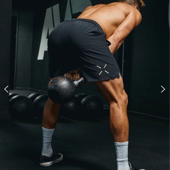 Ten Thousand Shorts Men Sz s yellow 7” Interval Short Linerless Performance - Picture 2 of 10